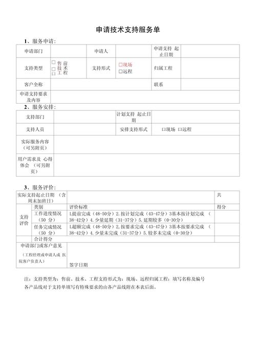 申請技術(shù)支持服務(wù)單.docx